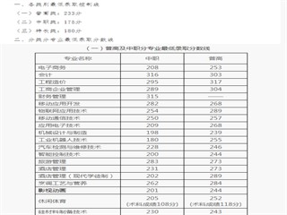 乐山职业技术学院2021单招分数线